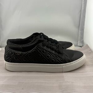 Tory Burch Black and Gold Athletic Shoes